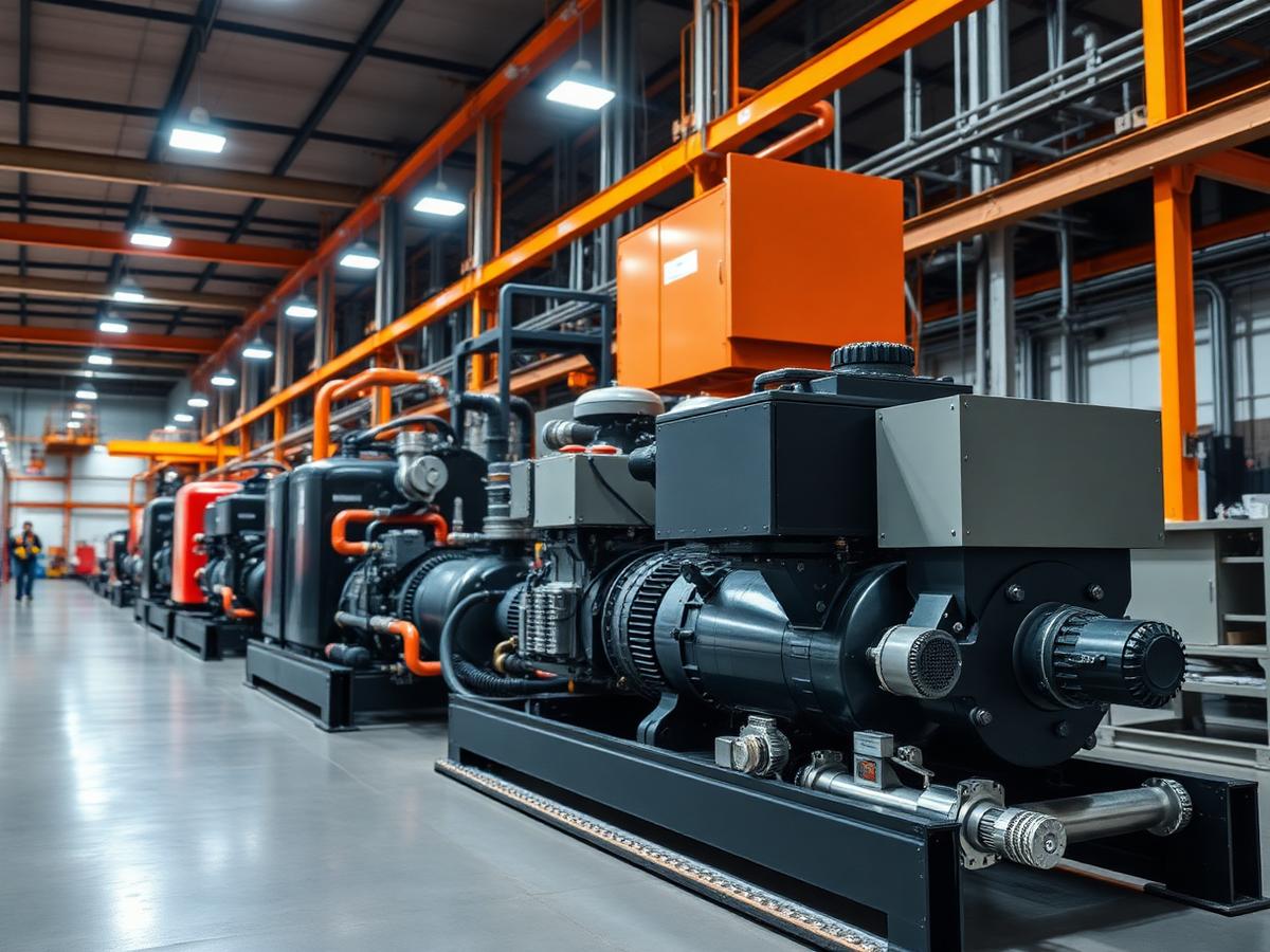 Air compressor line