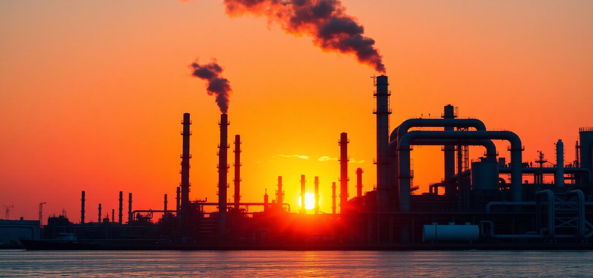 Project site — refinery